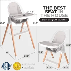 6-in-1 Deluxe High Chair