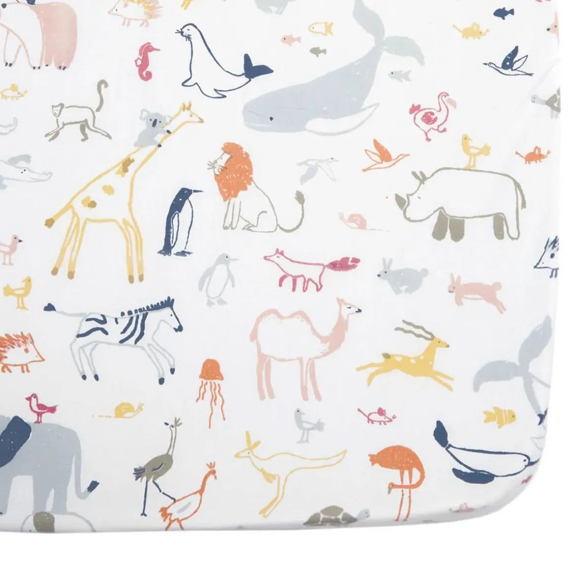 Into the Wild Crib Sheet