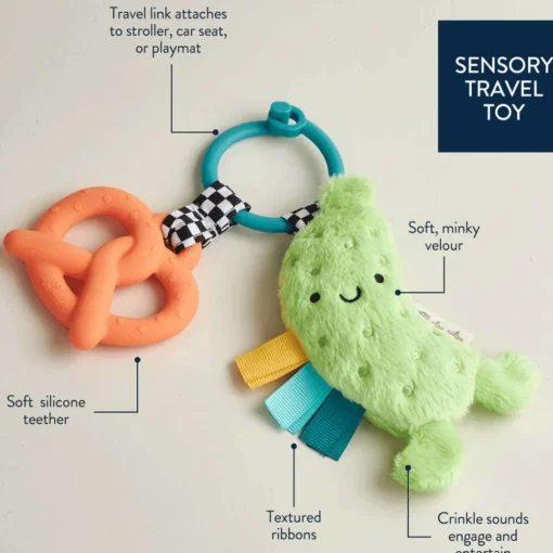 Itzy Pal Plush + Teether