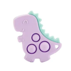 Itzy Pop Silicone Teether with Sensory Popper