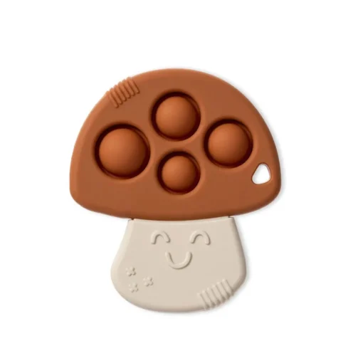 Itzy Pop Silicone Teether with Sensory Popper
