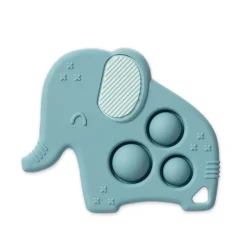 Itzy Pop Silicone Teether with Sensory Popper