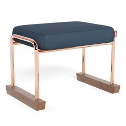 Jackson/Jackie Ottoman - Enviroleahter Fabric