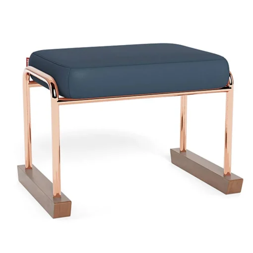 Jackson/Jackie Ottoman - Enviroleahter Fabric