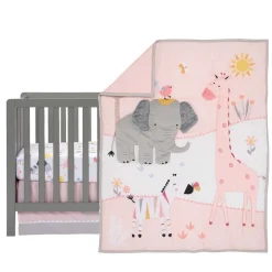 Jazzy Jungle 3 Piece Crib Set