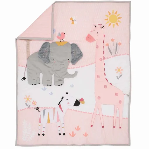 Jazzy Jungle 3 Piece Crib Set