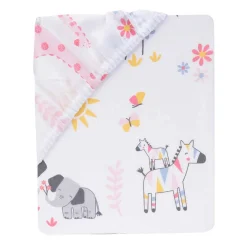 Jazzy Jungle Crib Sheet