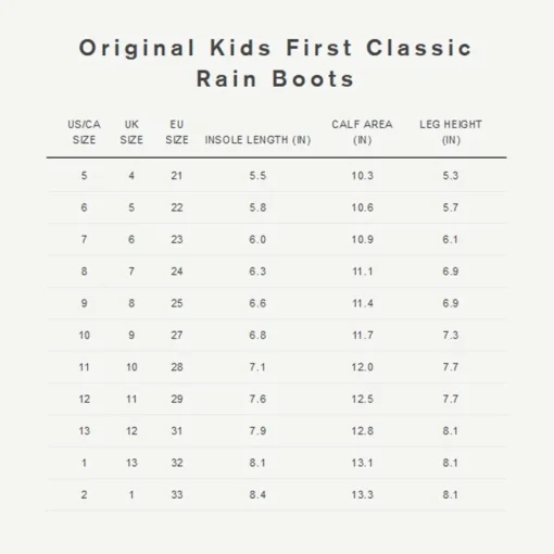Kids First Classic