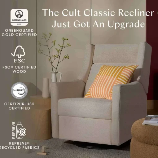 Kiwi Plus Power Glider Recliner with Power Headrest (Eco-Performance)