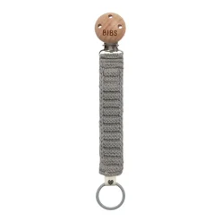 Knitted Pacifier Braid Clip