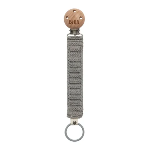 Knitted Pacifier Braid Clip