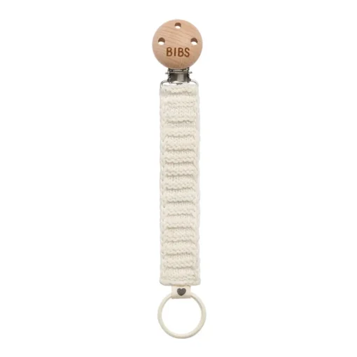 Knitted Pacifier Braid Clip