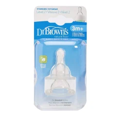 Level 2 Silicone Nipple (2 Pack)
