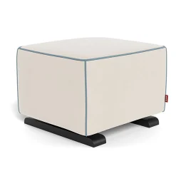 Luca Ottoman - European Fabric with Espresso Base