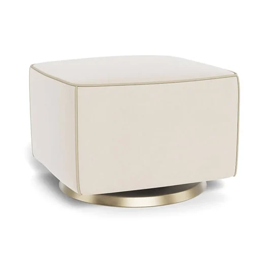 Luca Ottoman - European Fabric with Swivel Base