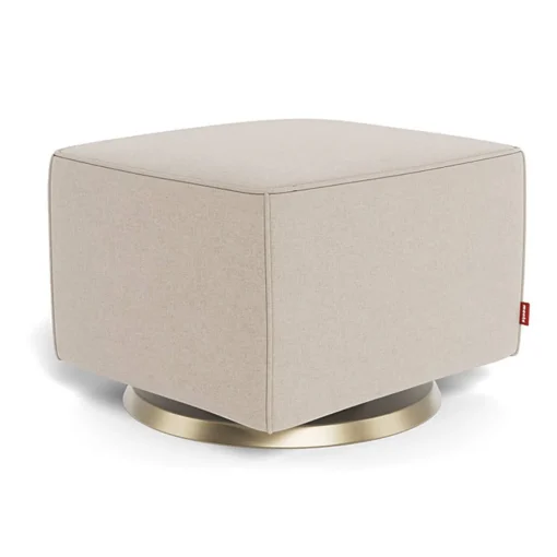 Luca Ottoman - Wool Fabric with Swivel Base