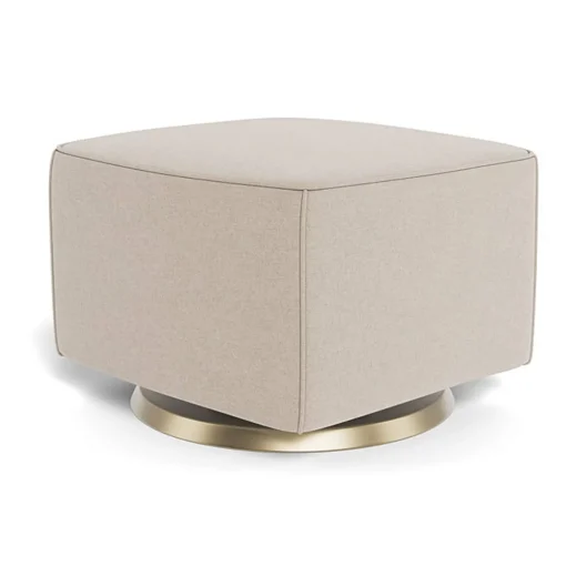 Luca Ottoman - Wool Fabric with Swivel Base