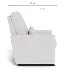 Matera Glider Recliner with Espresso Base