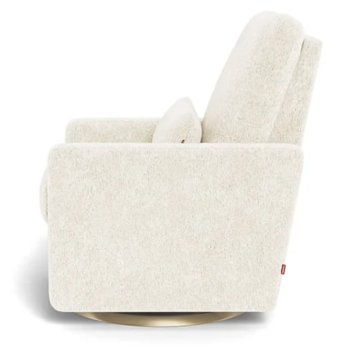 Matera Glider Swivel Recliner - Faux Sheepskin