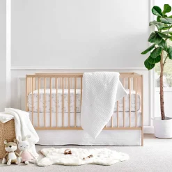 Mills Waffle 4 Piece Crib Set
