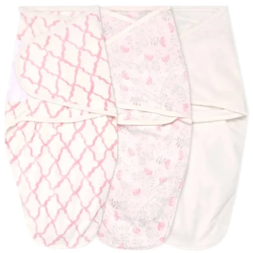 Minky Easy Swaddle Wrap (3 Pack)