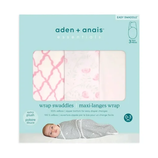 Minky Easy Swaddle Wrap (3 Pack)