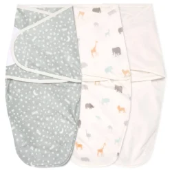 Minky Easy Swaddle Wrap (3 Pack)