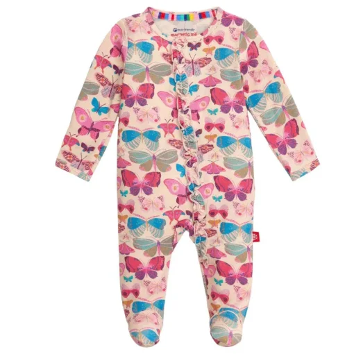 Modal Magnetic Ruffle Footie