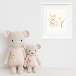 Mouse Big Knit Doll