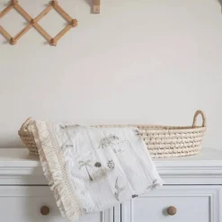 Muslin Blanket with Fringe