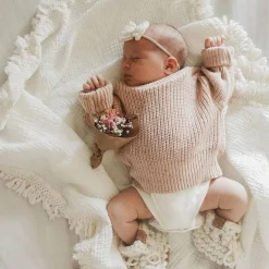 Muslin Blanket with Fringe