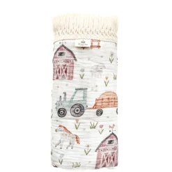 Muslin Blanket with Fringe