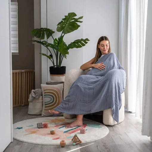 Muslin Swaddle Blankets (4 Pack)