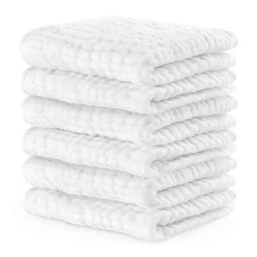 Muslin Washcloths (6 Pack)