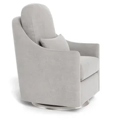 Nessa Glider - European Fabric with Swivel Base