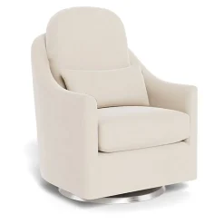 Nessa Glider - European Fabric with Swivel Base
