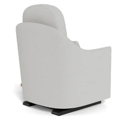 Nessa Glider - Fabric with Espresso Base