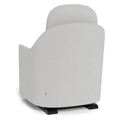 Nessa Glider - Fabric with Espresso Base