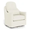 Nessa Glider - Fabric with Swivel Base