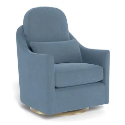 Nessa Glider - Fabric with Swivel Base