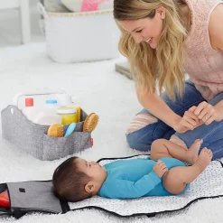 Nursery Style Light-Up Diaper Caddy