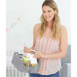 Nursery Style Light-Up Diaper Caddy