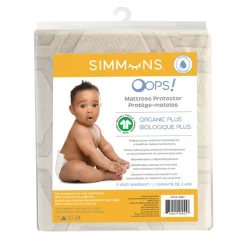 OOPS Organic Plus Crib Mattress Protector