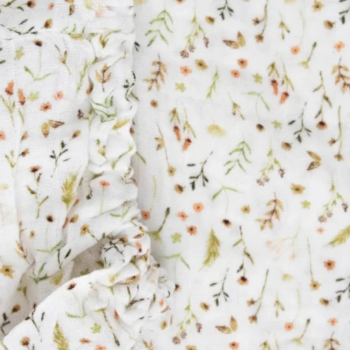 Organic Cotton Muslin Crib Sheet