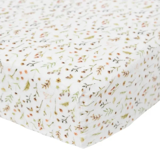 Organic Cotton Muslin Crib Sheet