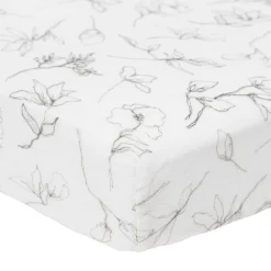 Organic Cotton Muslin Crib Sheet