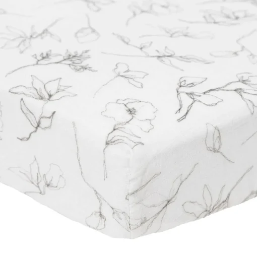 Organic Cotton Muslin Crib Sheet