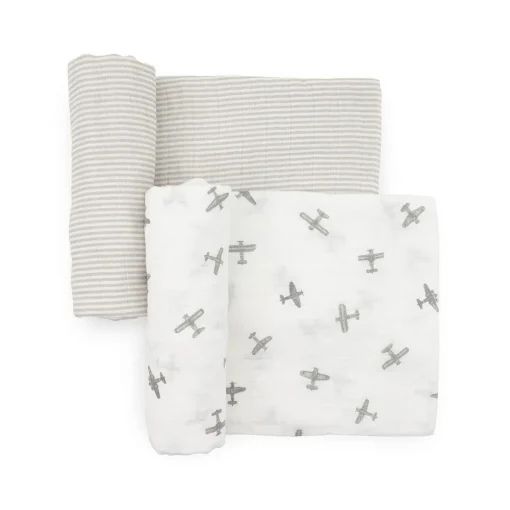 Organic Cotton Muslin Swaddle (2 Pack)