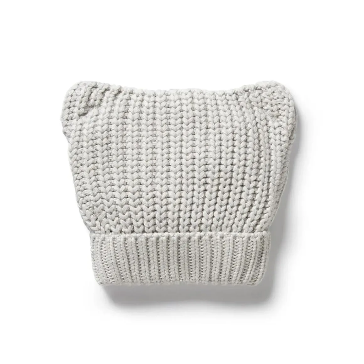 Organic Knitted Bear Hat