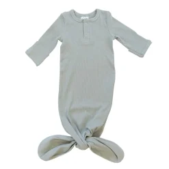 Organic Ribbed Knot Gown